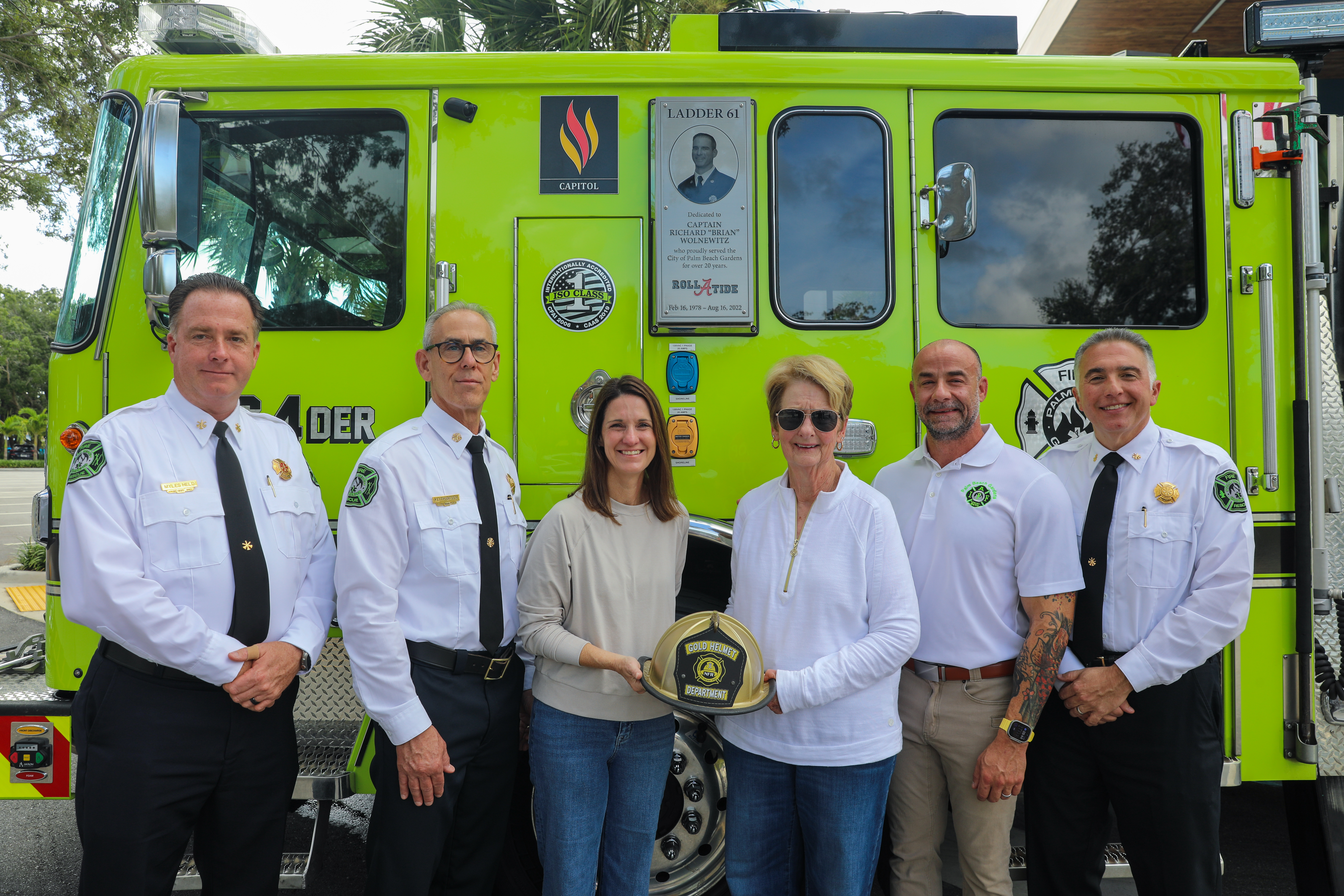 National Firefighter Registry for Cancer Gold Helmet Department Award