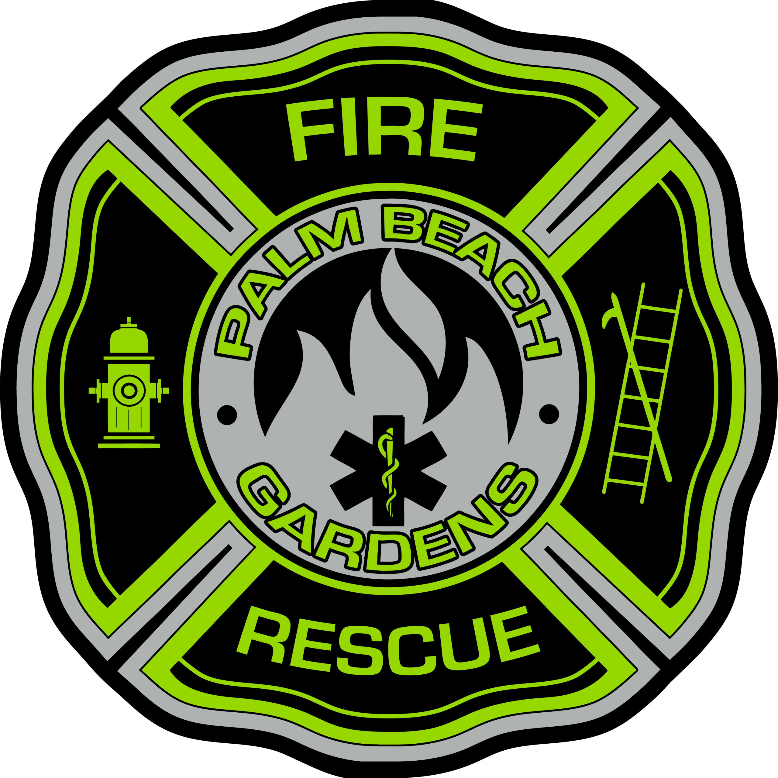Palm Beach Gardens Fire Rescue badge