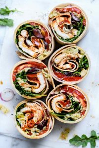 Italian-Chicken-Wrap