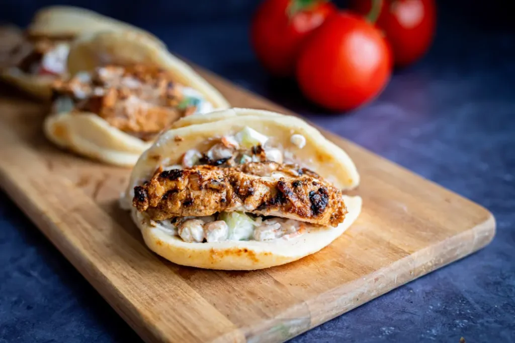 Veggie Salad for Chicken Shawarma