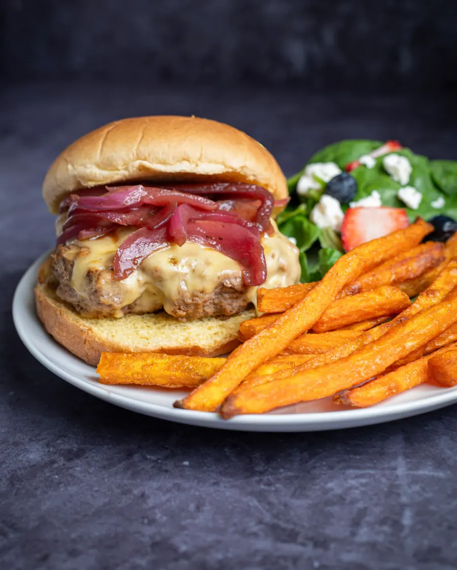 Gouda Turkey Burgers-vertical