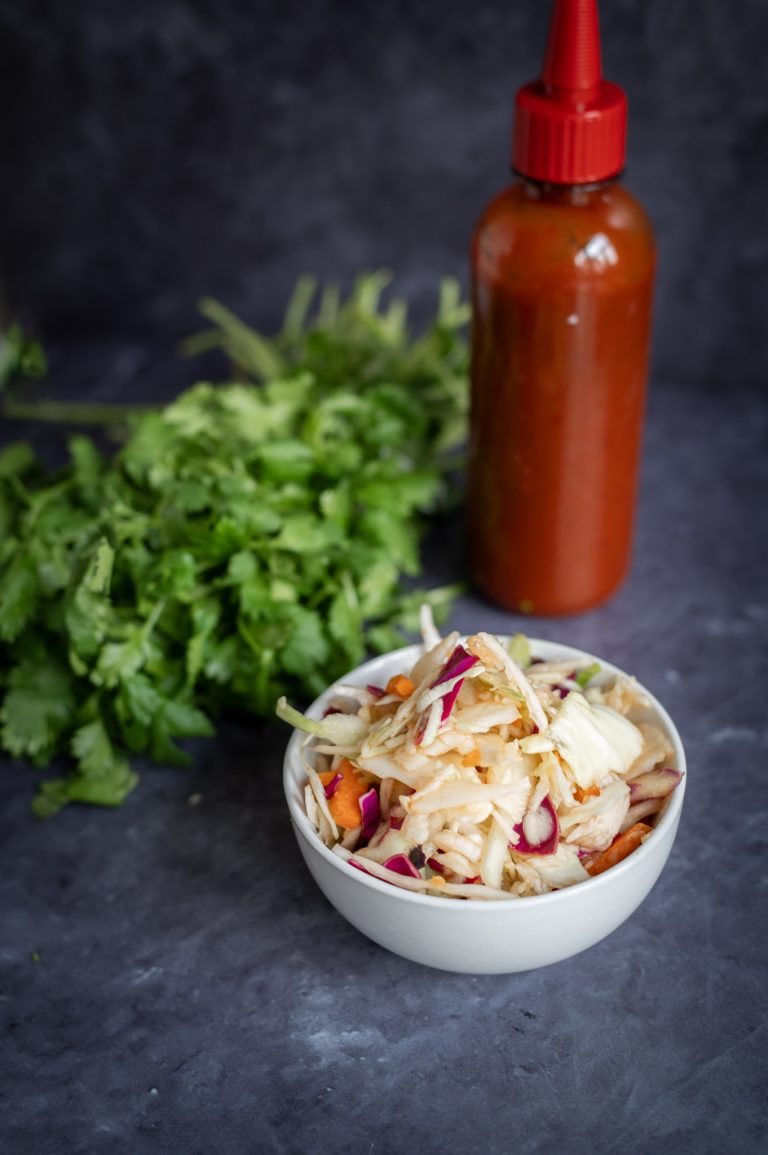 Pickled Gochujang Coleslaw