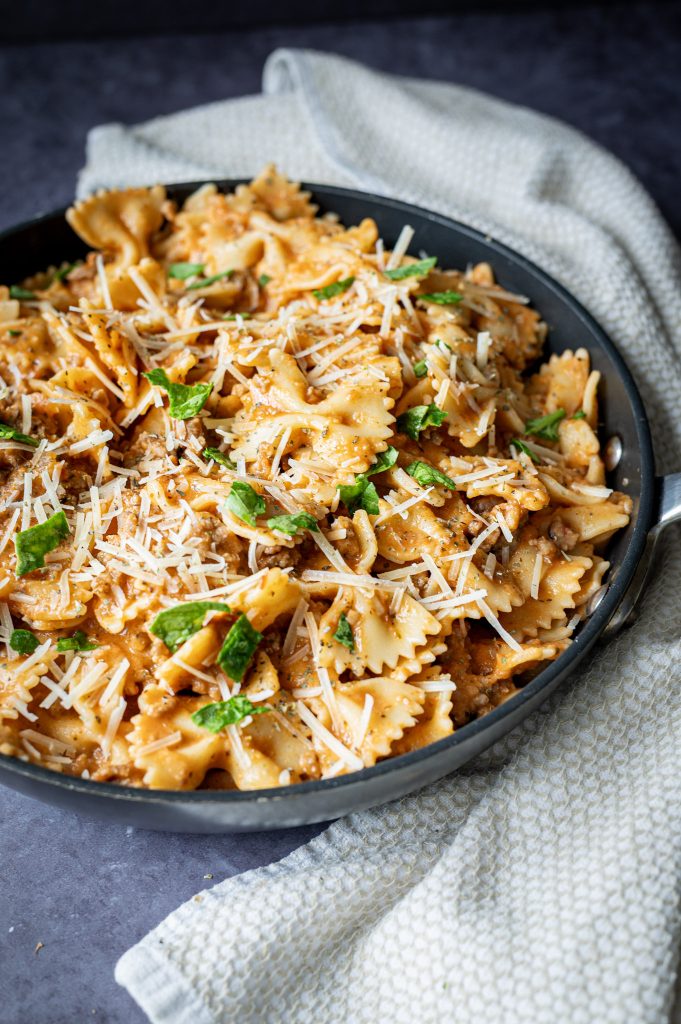 Bowtie Sausage Pasta