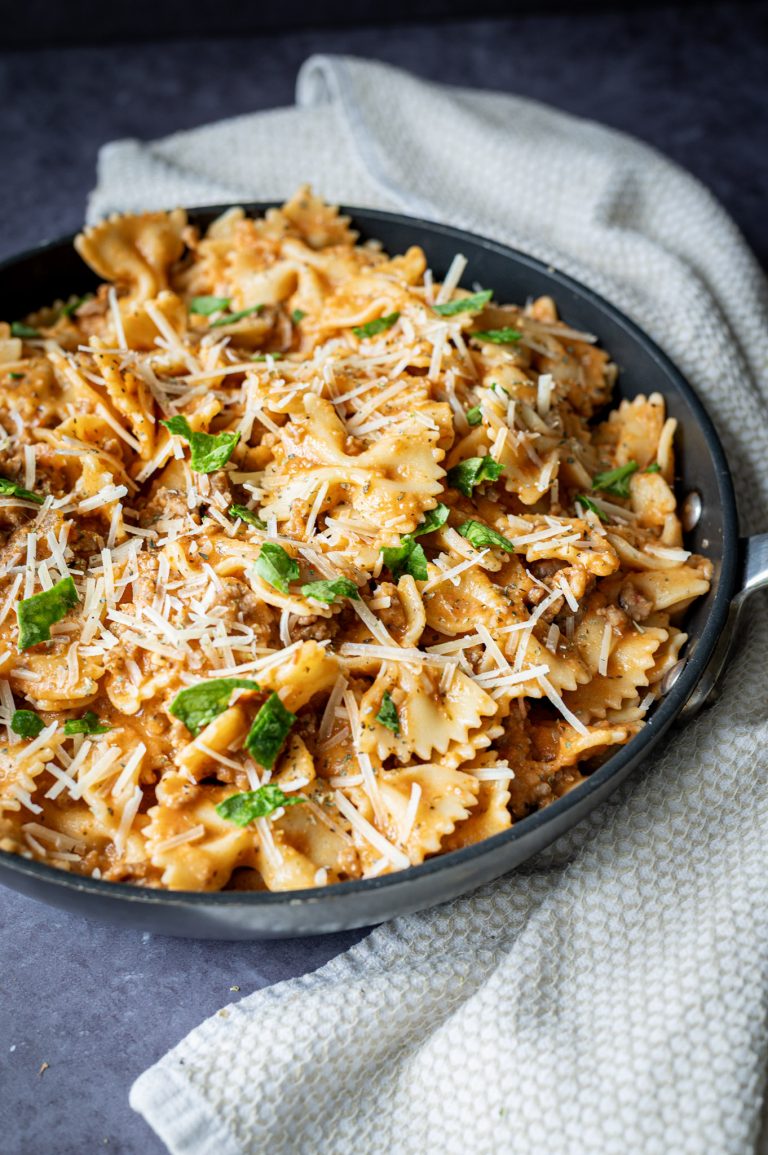 Bowtie Sausage Pasta