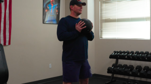 Hip Hinge with Weighted Ball