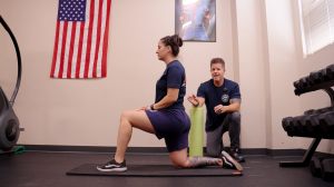 Quadriceps stretch-standing