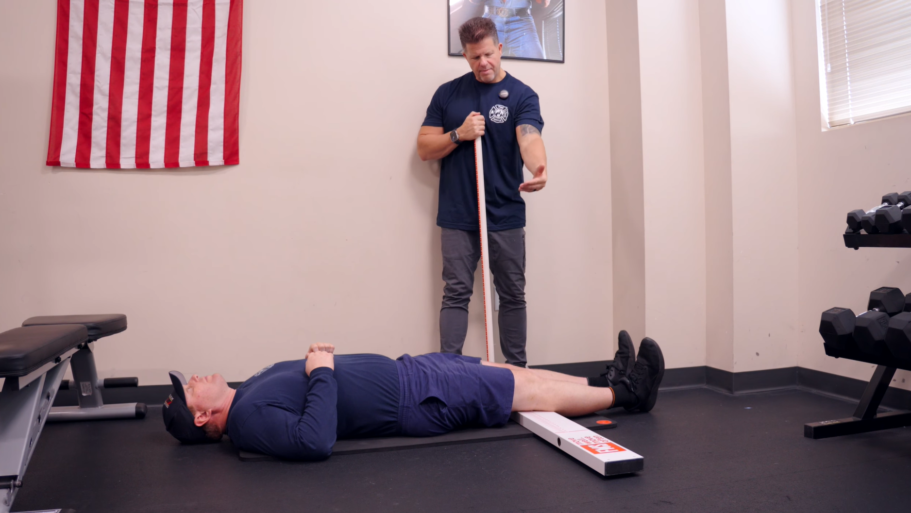 FMS Active Straight Leg Raise - PBG Fire Rescue