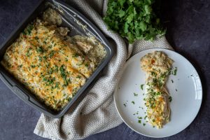 Salsa Verde Enchiladas