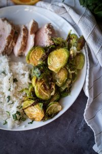 Honey Lime Brussels Sprouts