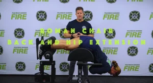 Roman chair hip and back extension