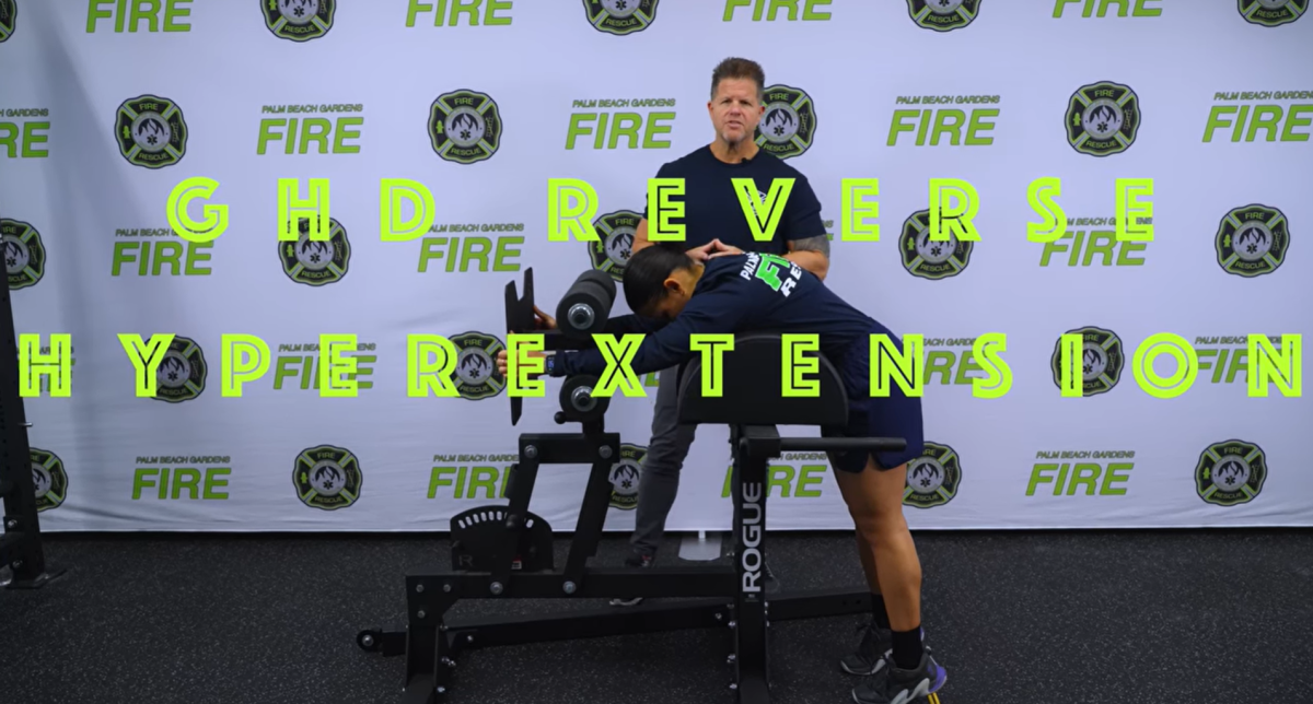 GHD Reverse hyperextensions