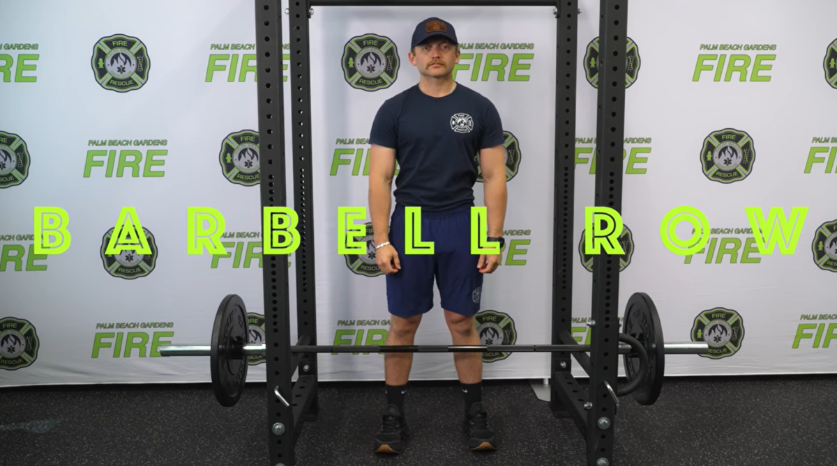 Barbell row