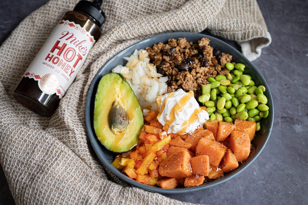 Hot Honey Taco Bowls
